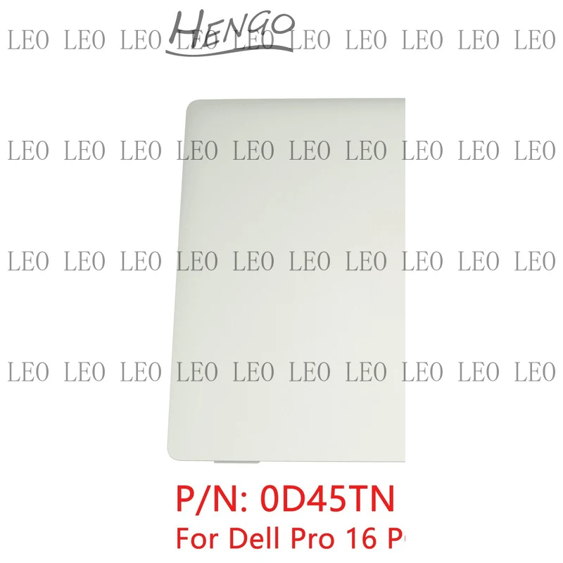 

SS New For Dell Pro 16 PC16250 LCD Rear Lid Back Cover Top Case A Shell 0D45TN