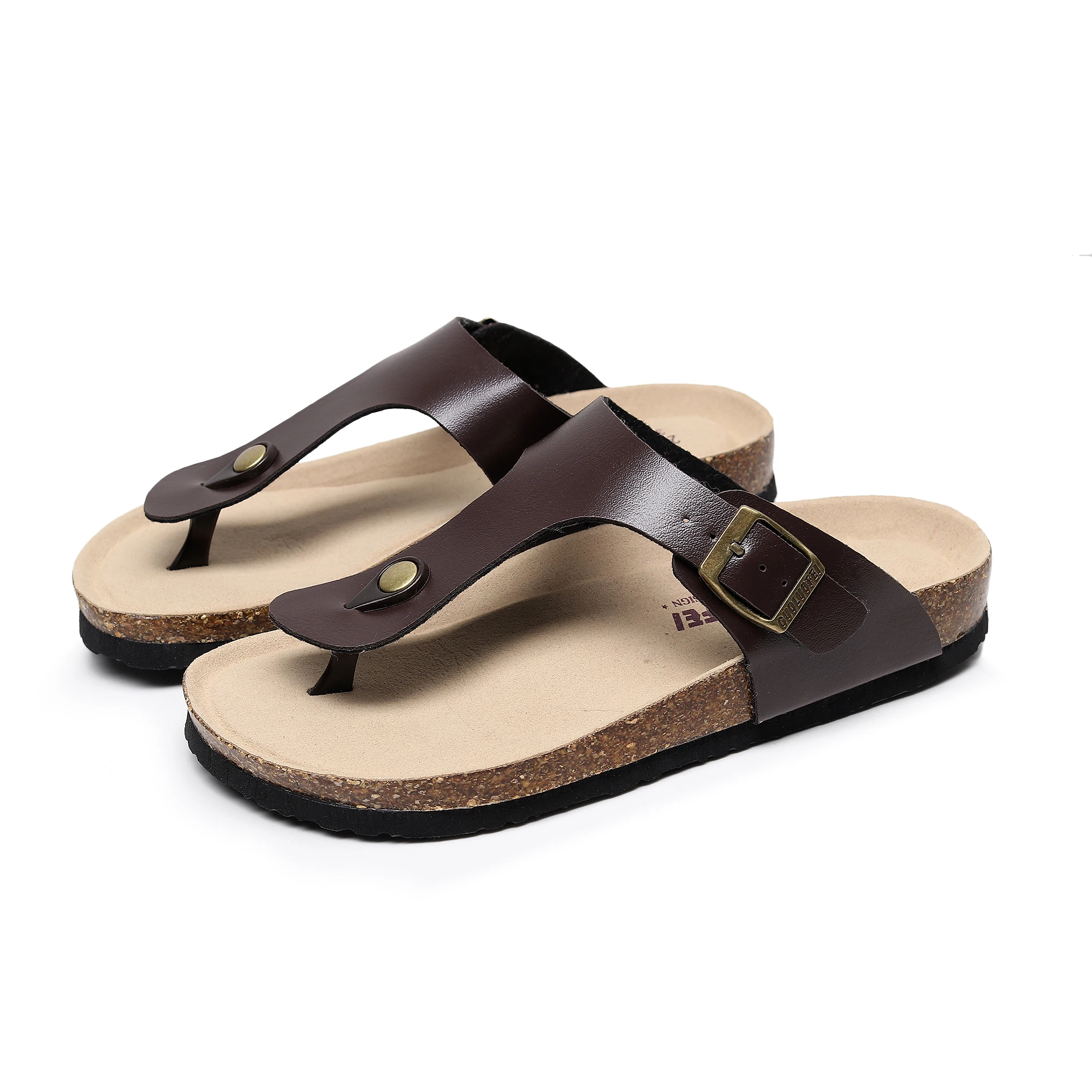 2024 New Women Men Summer Beach Slide Sandals Casual Soft Cork Slippers Flip Flops Comfort