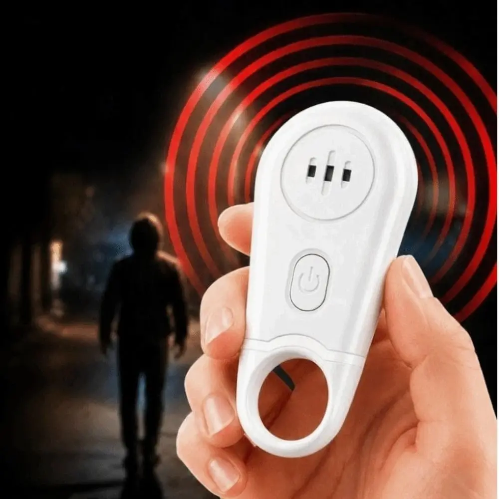 Portable Personal Safety Alarm Loud Siren High-Decibel Keychain Alarm Screaming Loudly Lightweight Emergency Alarm - view 3