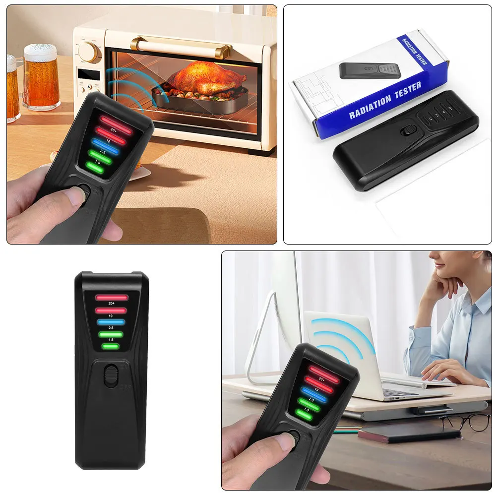 Portable Emf Scanner Accurate Electromagnetic Radiation Tester for Multiple Settings Easy to Operate Compact and Lightweight