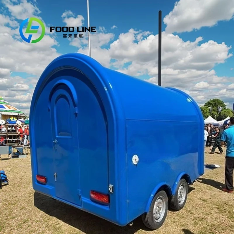

Portable Newly Designed Mobile Catering Trailer Restaurant Food Cart Truck For Catering Customized