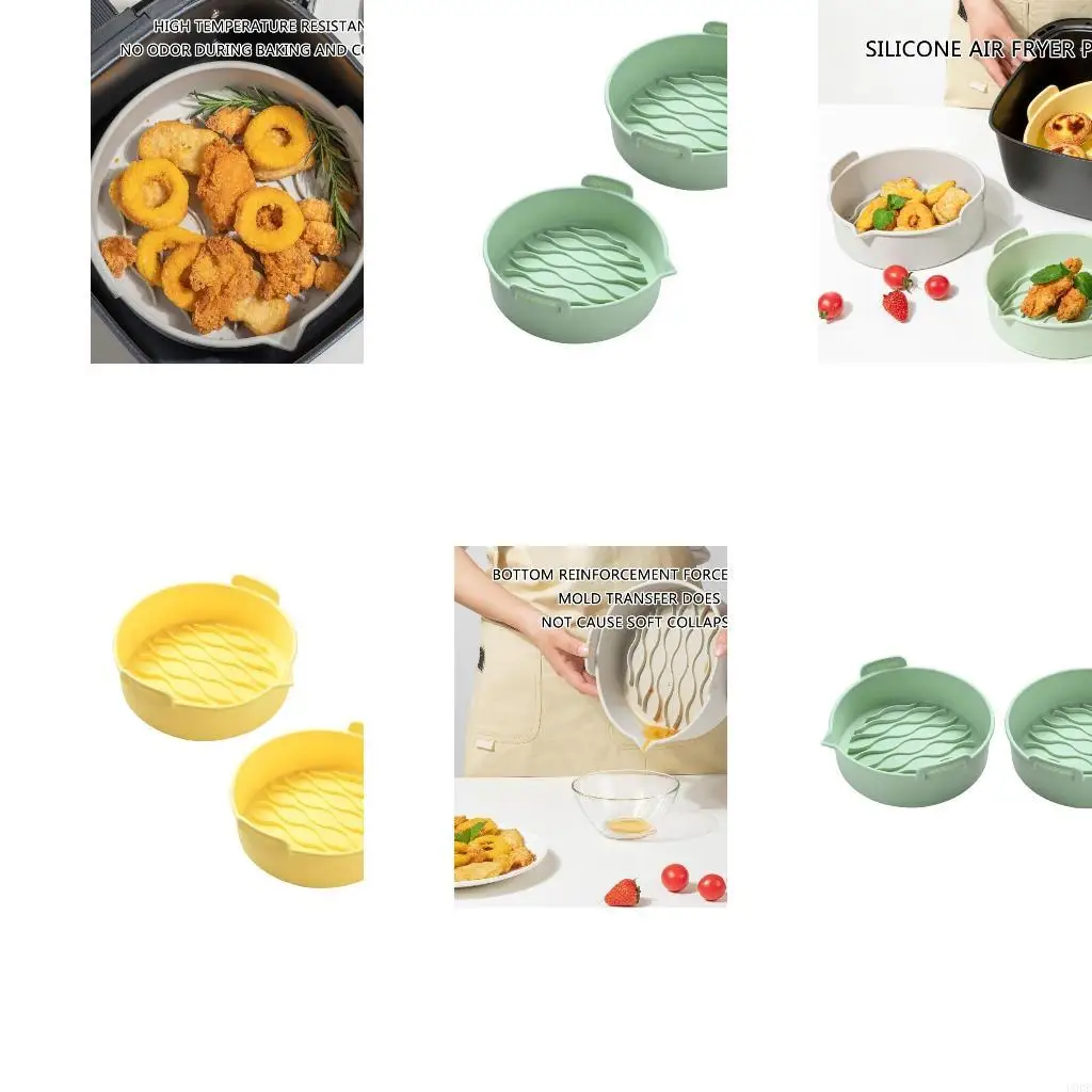 

2 шт. лоток для фритюрниц, силиконовая корзина для фритюрниц, аксессуары для фритюрниц для приготовления пищи