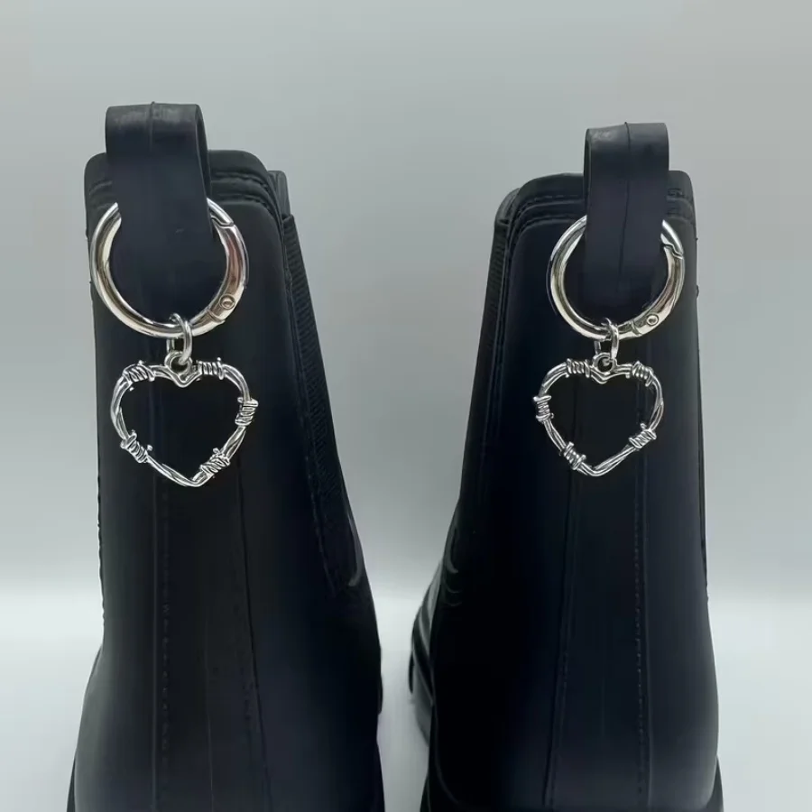 2 teile/satz Liebe Anhänger Schuh Schnalle Dorn Charme DIY Schuh und Stiefel Dekoration, Hängenden Stil