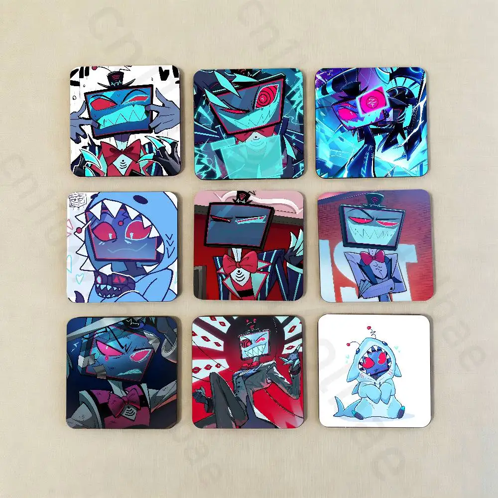 

H-Hazbin VOX H-Hotel Trust Us Fridge Magnets Magnetic Refrigerator Memorial Gifts For Kitchen Office Locker Travel Home Deco