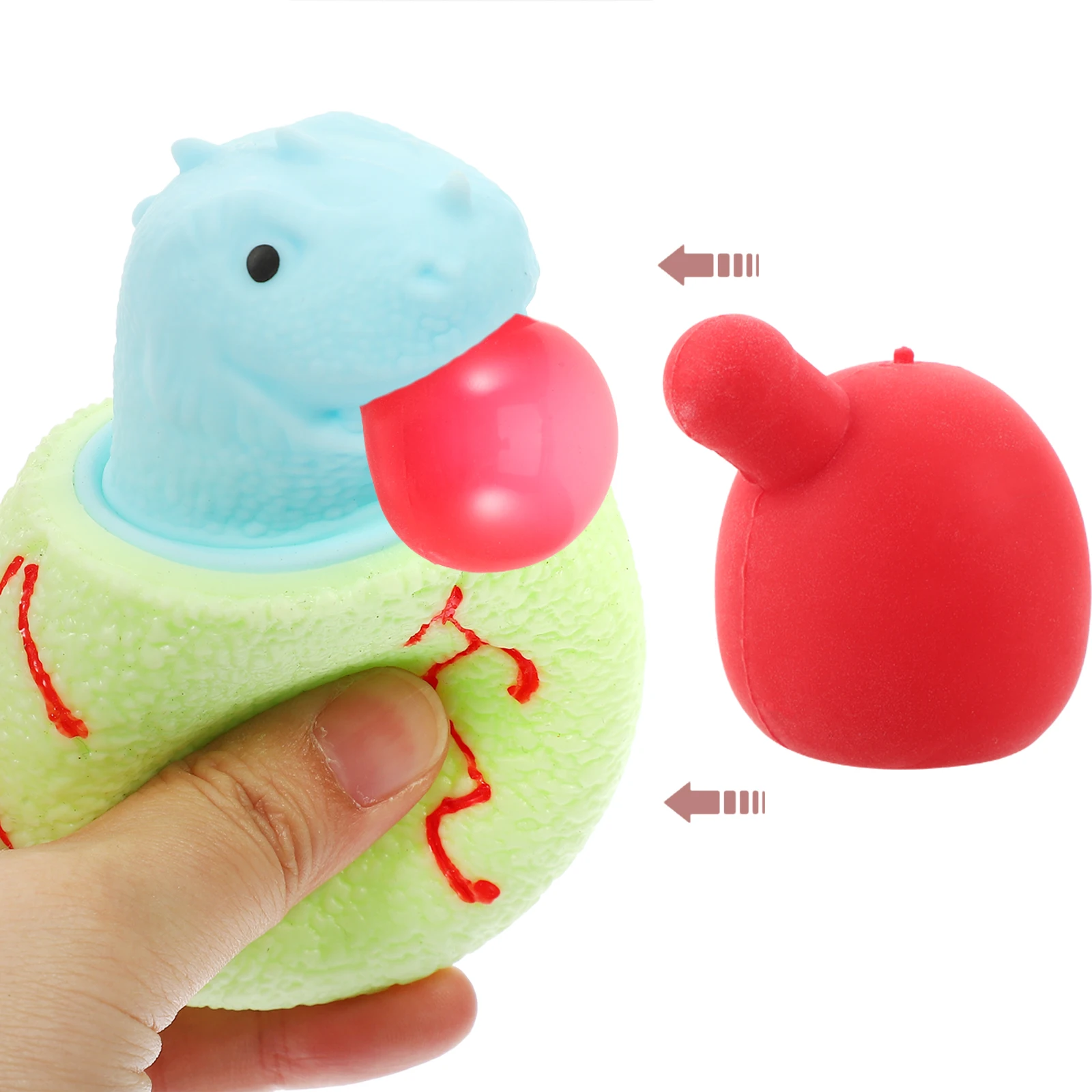 10 個のバブルリフィルインナーコアホワイトシリコンインサート DIY スクイーズバブルキットクリエイティブクラフト交換部品用