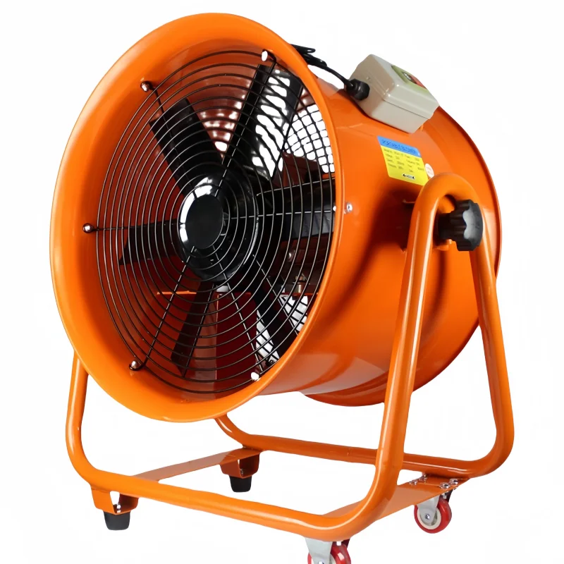 Industrial Farm Animal Husbandry Low Noise Portable air Extractor Ventilation Fan Moveable Axial Fan
