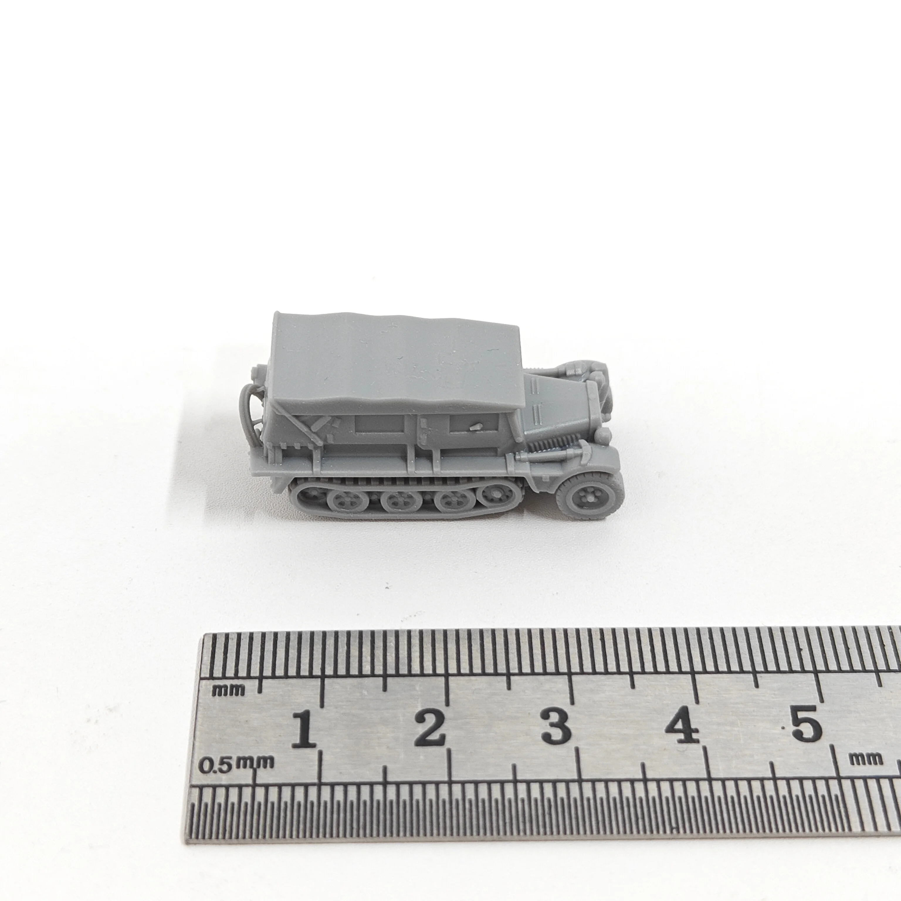 1/144 مقياس Sd.Kfz.10 Gepanzerte (مغلق بسحب) أطقم نماذج