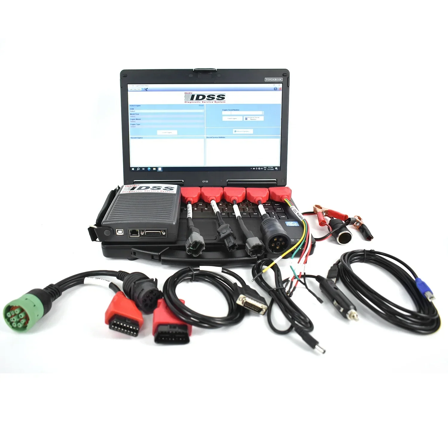 

CF53 Laptop for IDSS III G-IDSS E-IDSS for ISUZU Diesel Engine Truck Excavator Commercial Vehicles EURO6/EURO5 Diagnostic Tool