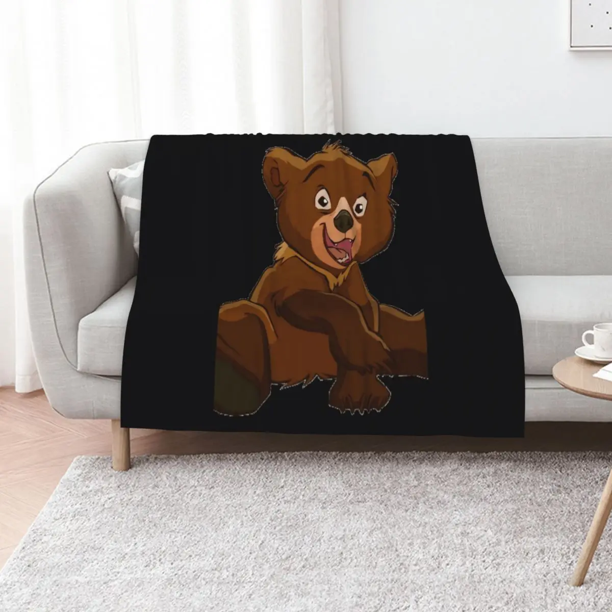 

Koda Brother Bear Throw Blanket halloween blankets ands Soft Plush Plaid heavy to sleep Blankets