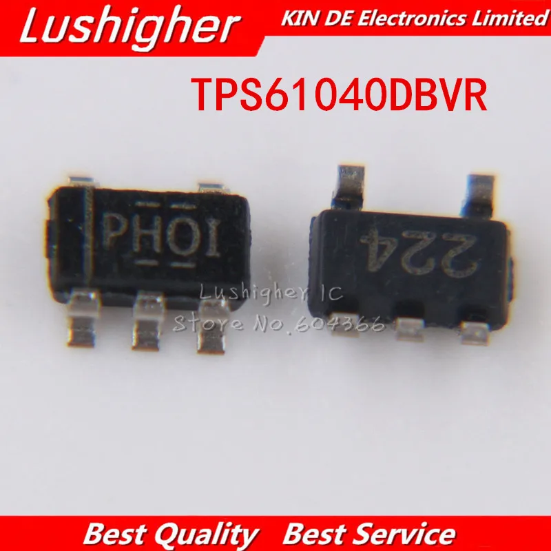 20PCS TPS61040 SOT-23 TPS61040DBVR PH01 PHOI SOT23 TPS61040DBV