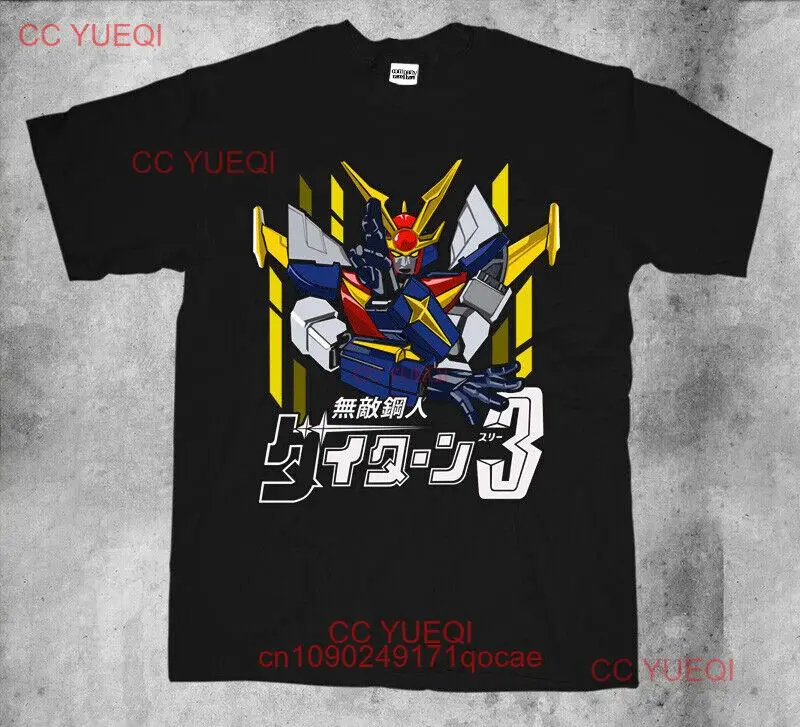 Футболка Daitarn 3 в японском стиле ретро 80-х Mecha Аниме Робот редкий дизайн