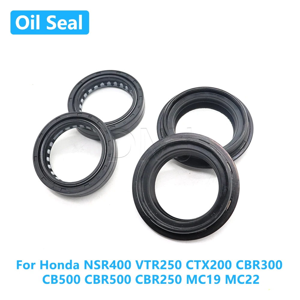 37x50x11 37 50 11 Oil Seal & Dust Cover Front Fork For Honda NSR400 NSR 400 CBR VTR 250 CTX200 CBR 300 CB CBR 500 MC19 MC22