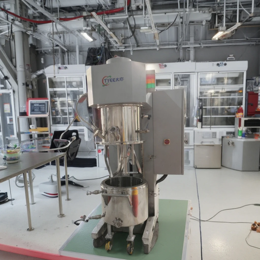 Double Planetary Mixer Industrial Use 30L Chemical Processing Mixer Vacuum Pump Temperature Control Low Noise