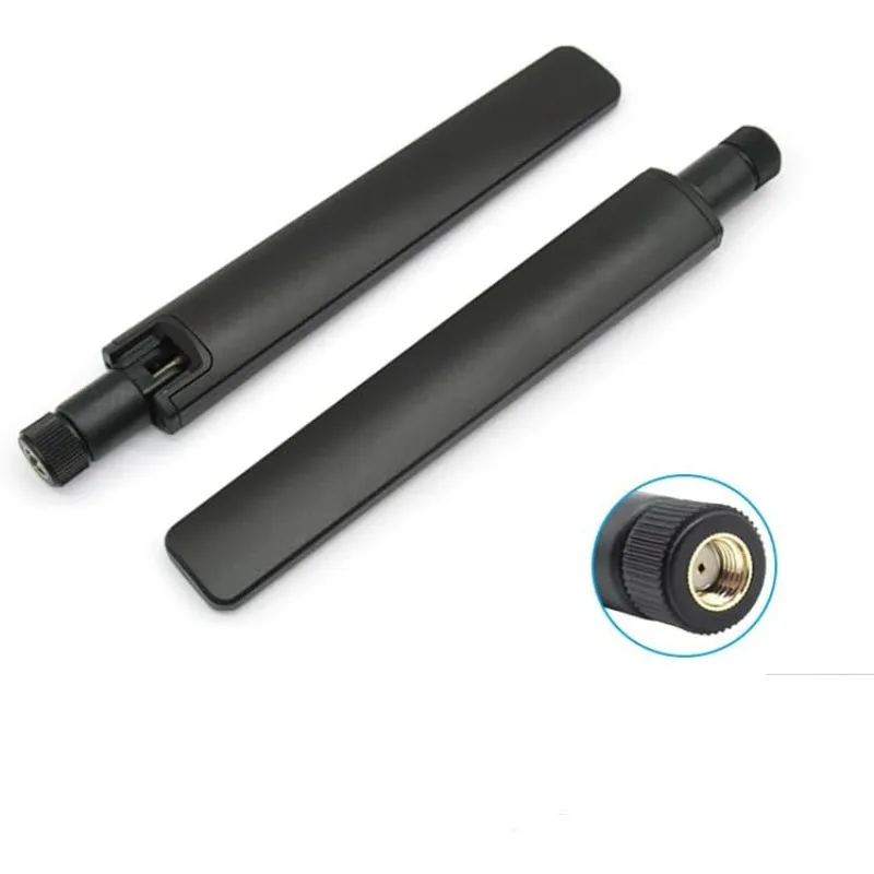 1pcs 600-6000MHz 4G 5G Omni-directional Antenna High Gain 12dBi RP SMA Male for Wireless Network Card Wifi Router Signal Booster