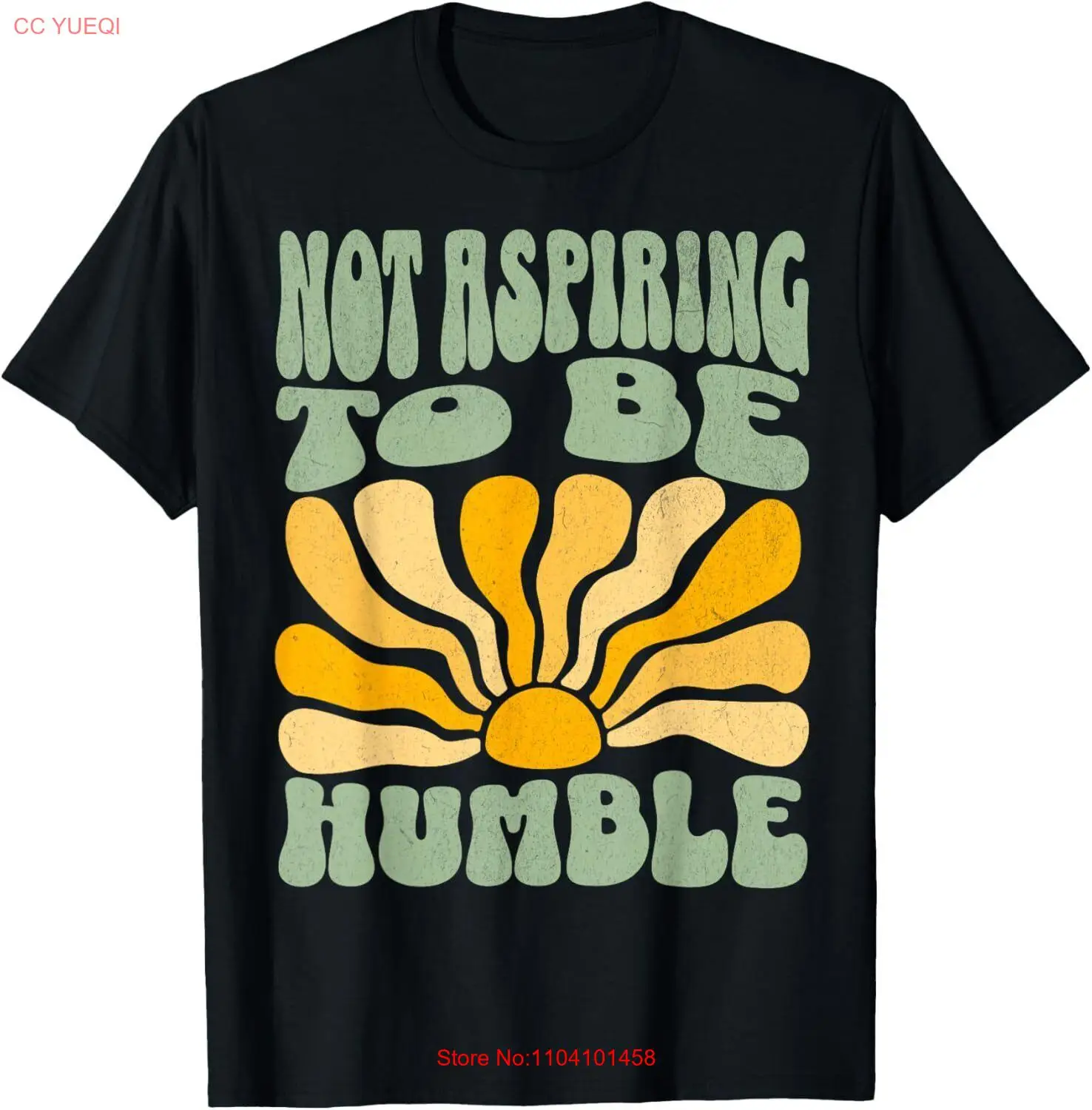 Not Aspiring to Be Humble Kamala Harris Feminist T-Shirt