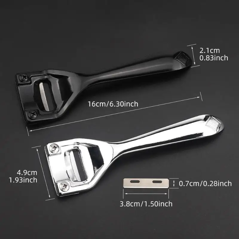 1 Set Professional Leather Skiving Knife DIY Cutting Tool for Leather Thinning and Peeling Work view 6