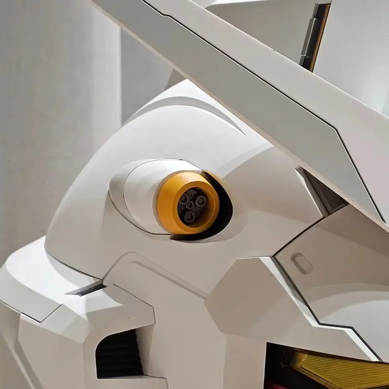 Ganso Yuanzu Rx-78-2 Comic Exhibition Cosplay Helmet Wearable Luminous Version Desktop decoration Boy Trendy toys Collectible