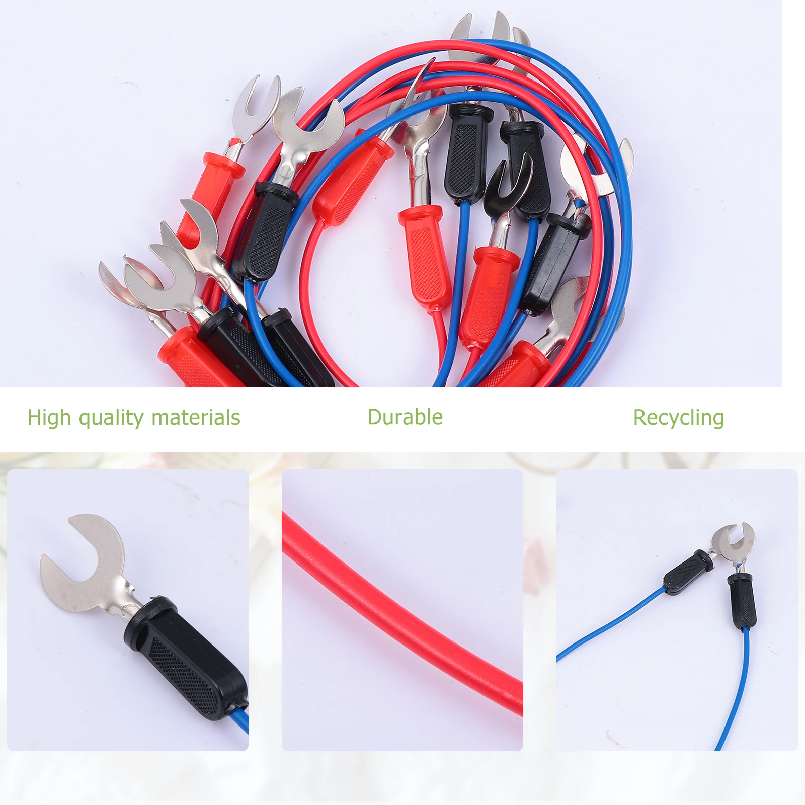 

6Pcs Physics U-Shaped Fork Wire Reliable Circuit Wiring for Classroom Lab Experiments Educational Development