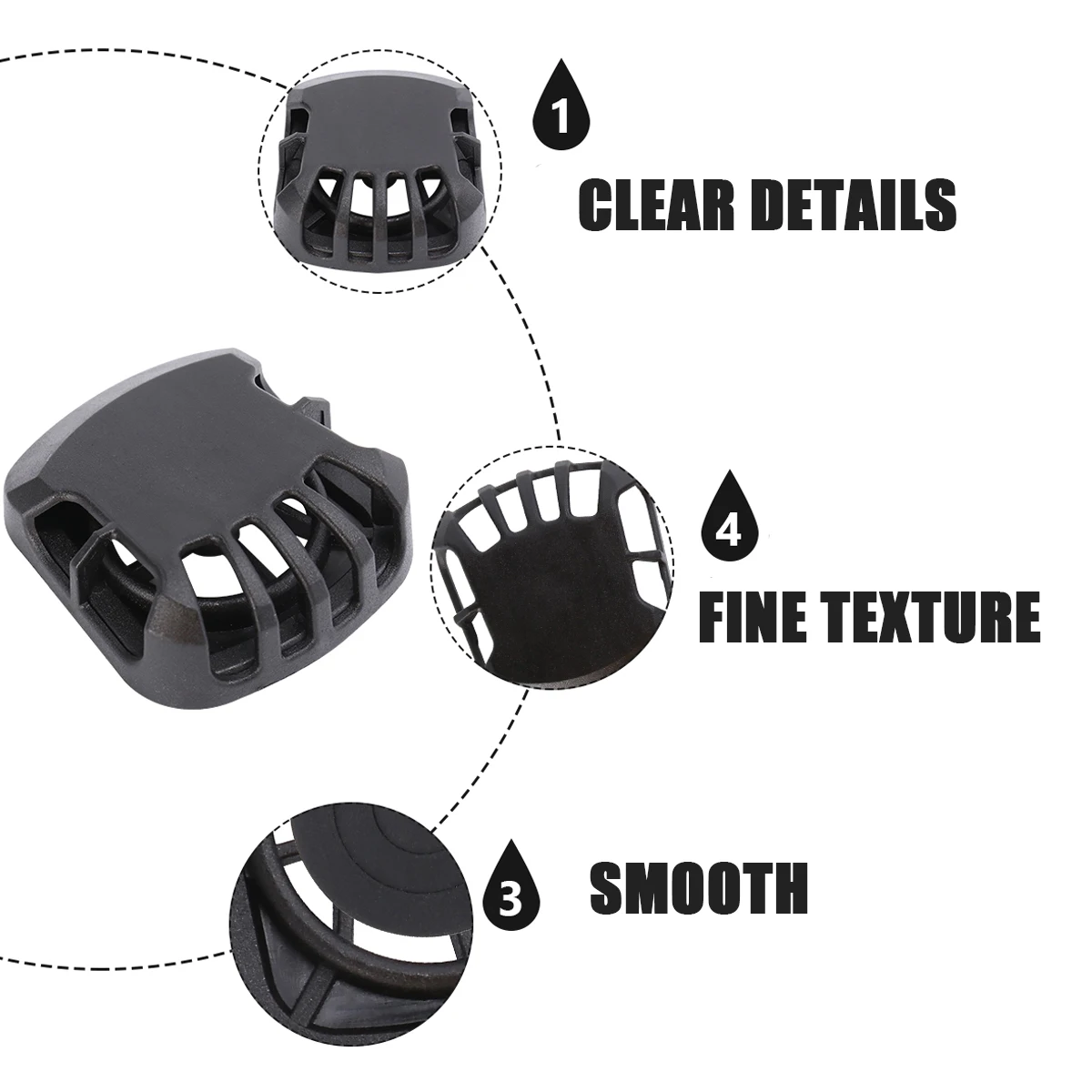 

50 Pcs Breathing Valve Mask Sealing Gasket Exhalation Accessories Smooth One Way Air Sports Running Protection Safe