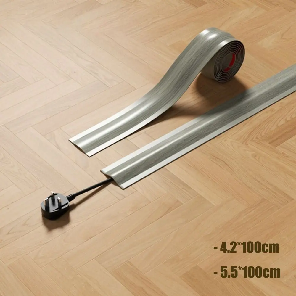 High Quality Soft Cord Cover Durable PVC Floor Cable Cover Flexible Cable Management PVC Cord Cover Home