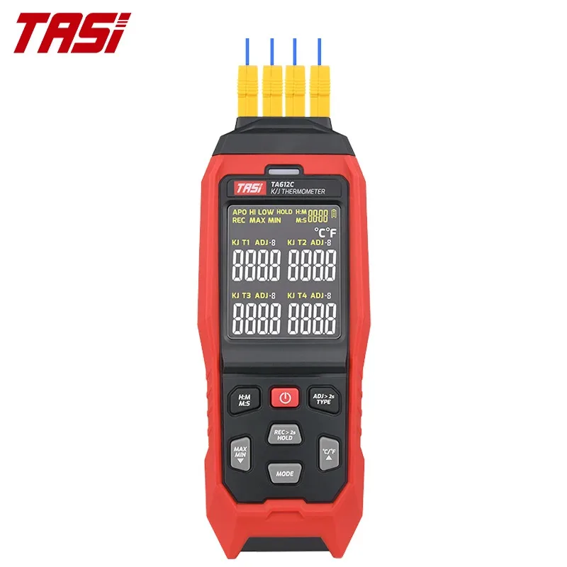 

For Sea Shipping, CustomizedOEM TA612C 4-Channel USB Thermocouple Thermometer K J Thermometer for High Temperatures Custom ODM S