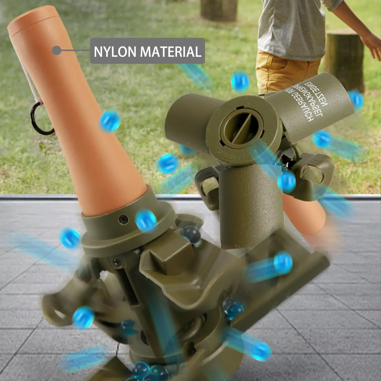 M24 قنبلة يدوية لعبة 2 قطعة الادسنس التكتيكية حلقة سحب قنبلة بلاستيكية لنموذج كرات الطلاء سقوط مقاومة إعادة الملء في الهواء الطلق فريق الرياضة