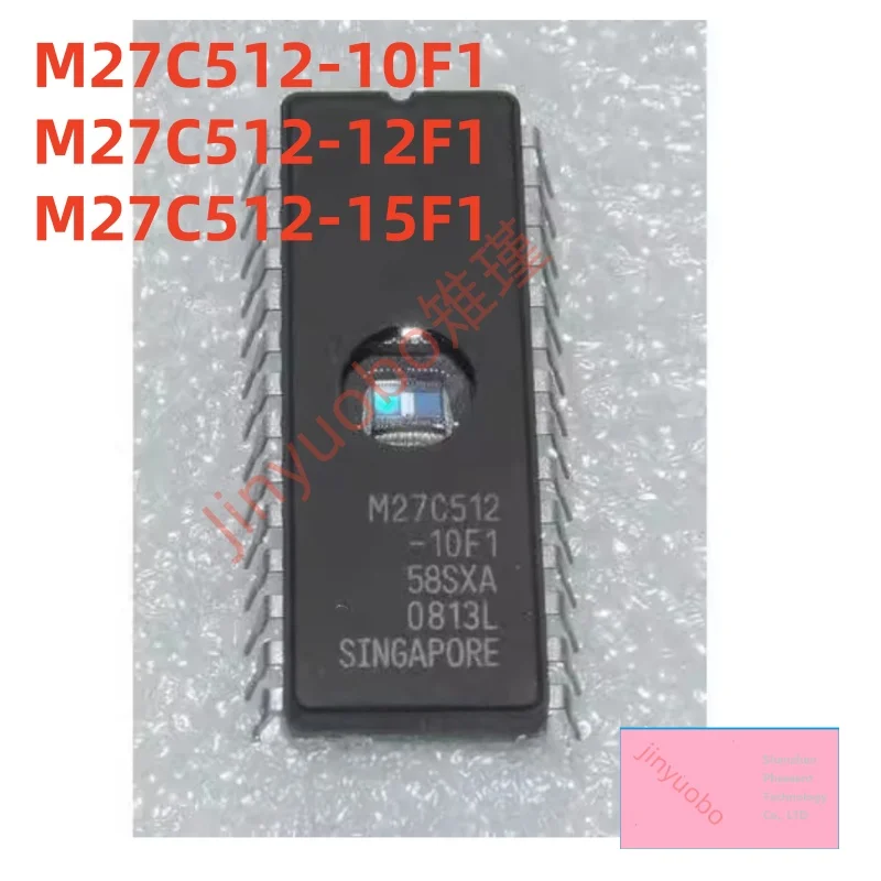 (1 piece) M27C512-10F1 M27C512-12F1 M27C512-15F1 M27C512 CDIP-28 memory chip chipset
