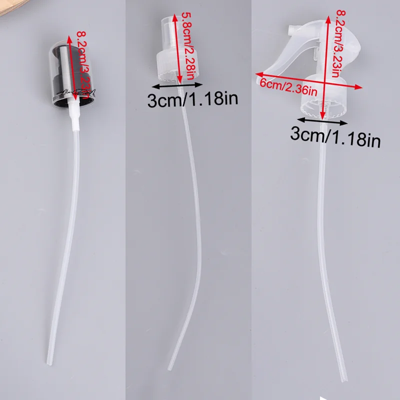 Nebelsprühdüse, Auslöser, Sprühkopf oben, 20/24/28 mm, mit Dip-Rohr für Flaschenersatz, Bewässerung, Farbe, Mantel, Lotionspumpe