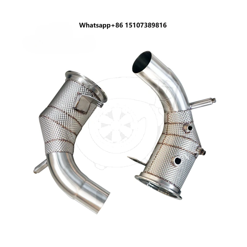 

Exhaust Catted Downpipe for 2020 992 3.0L DFI with Heat Shield