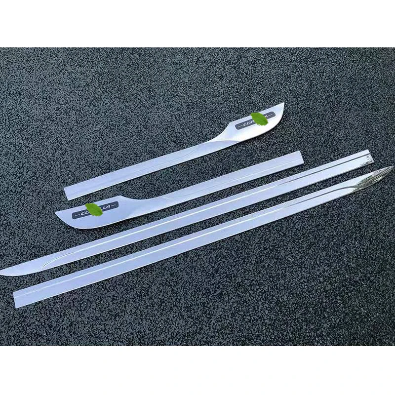 Carbon Fiber For Toyota Sedan Corolla E210 Levin 2019 2021 2022 Car Accessories ABS Side Door Body Strips Molding Moulding Trim