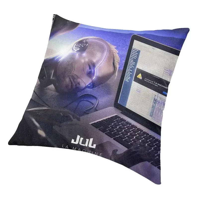 Fashion Jul The Machine Cushion Covers 40x40 Velvet French Rapper Pillow Case for Sofa Car Square Pillowcase Bedroom Decoration