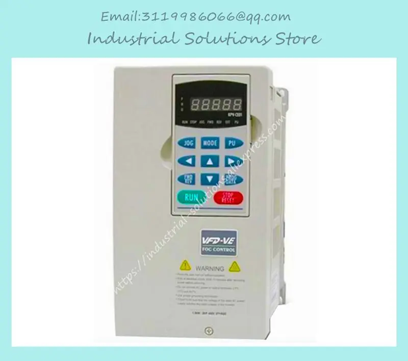 Original Inverter VE Series Of High Frequency Converter 2.2KW Inverter VFD022V43A-2 0~480V 6A 0~600Hz 2.2KW 3HP