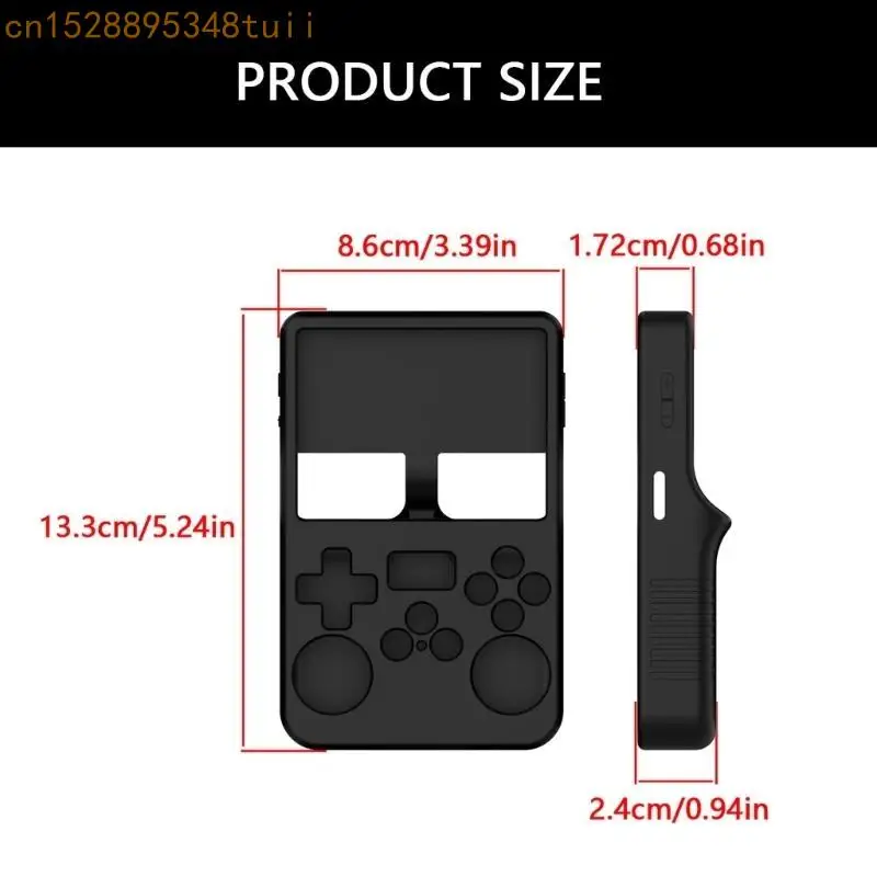 غطاء سيليكون y4qf لـ R36S مقاوم للخدش قشرة الجلد مقاومة للماء