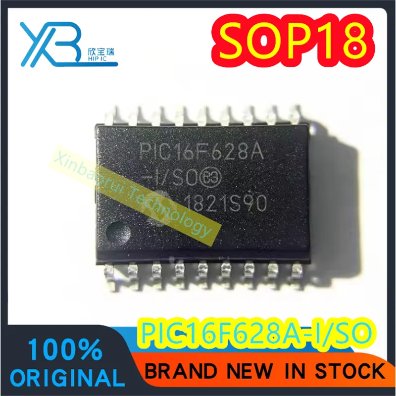 

(4/20pieces) PIC16F628A-I/SO PIC16F628A SMD SOP-18 Microcontroller MCU New Original Electronics Spot