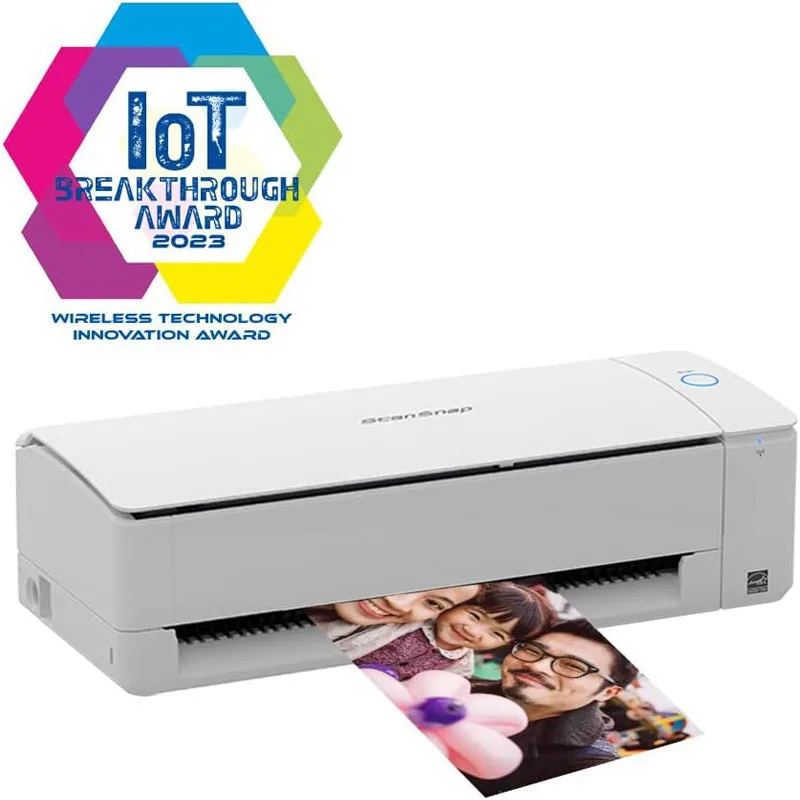 For Fujitsu ScanSnap IX1300 Compact Wireless or USB Double-Sided Color ADF (Automatic Document Feeder) / Manual Feeder, Duplex