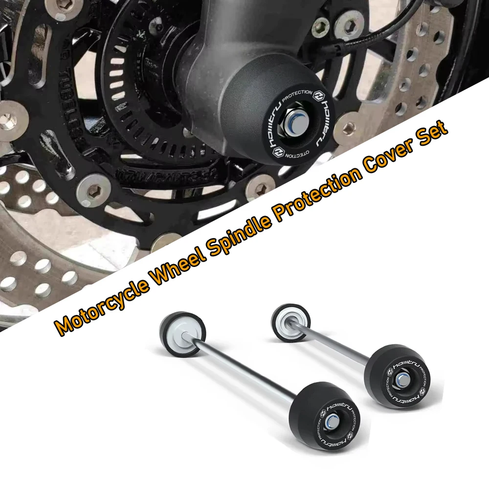

Motorcycle Wheel Spindle Protection Cover Set for Triumph Street Triple 675 675R 765 765R 765S 765RS 660S