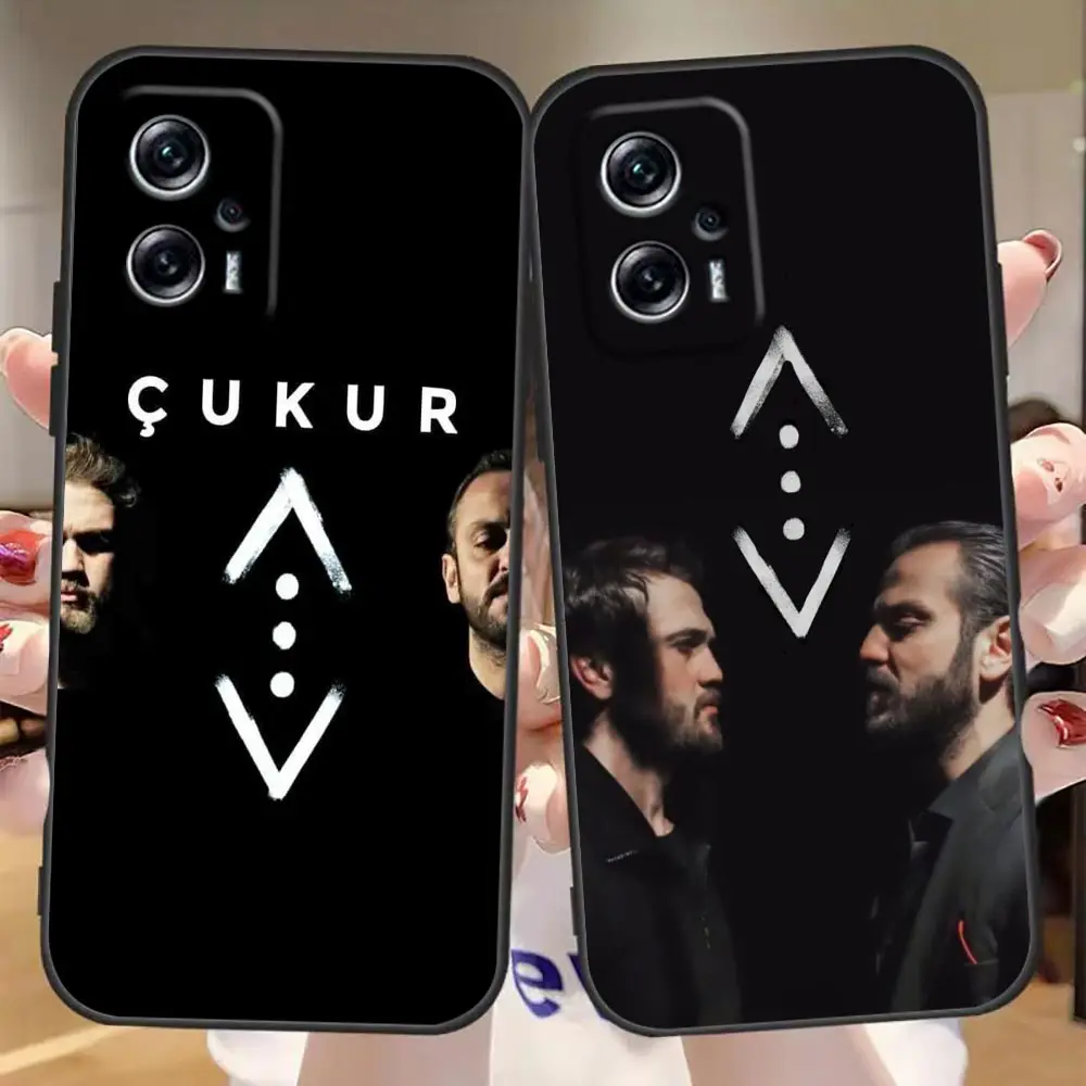 Turkey Cukur Show TV Phone Case For Xiaomi Redmi Note 12 Turbo 12S 11 11T 11S 10 10S 9 9S 9T 8 8T Pro Plus 5G Black Soft Cover