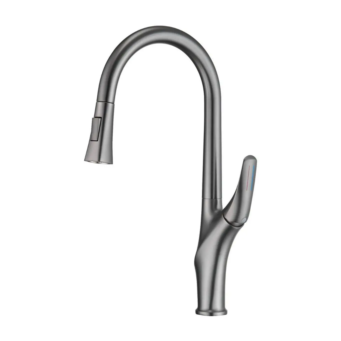 Kitchen Copper Pull Faucet Vegetable Basin Sink Rotatable Hot and Cold Faucet