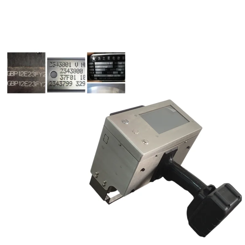 

Handheld Vin Number Machine Touch Screen Pneumatic Metal Mini Metal Steel Expiry Date Nameplate Dot Peen Marking Machine