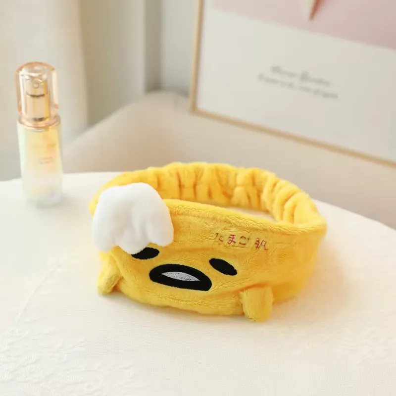 Gudetama Bad Badtz Maru Pochacco Kuromi Plush Eye Mask Kawaii Plush Eye Mask Plush Hair Hoop Gifts For Girls