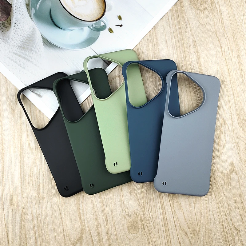 Candy Color Frameless Matte Case For Huawei Pura70 Pura 70 P70 Pro Plus Ultra Slim Hard PC Shockproof Bumper Cover