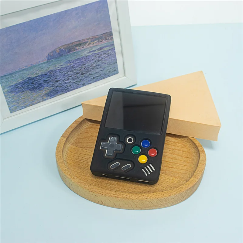 -MEOF Protable For Miyoo Mini Silicone Protective Case Shockproof For Miyoo Mini V4 Game Console Cover Shell Accessories Gifts