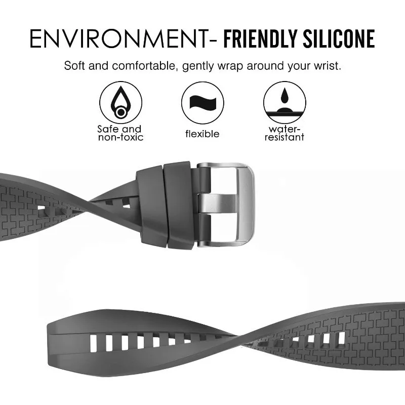 ซิลิโคนโลหะสําหรับ Haylou พลังงานแสงอาทิตย์ LS05 Haylou RT LS05S RS3 LS04 RT2 LS10 GST LS09B RS4 LS12 xiaomi นาฬิกา