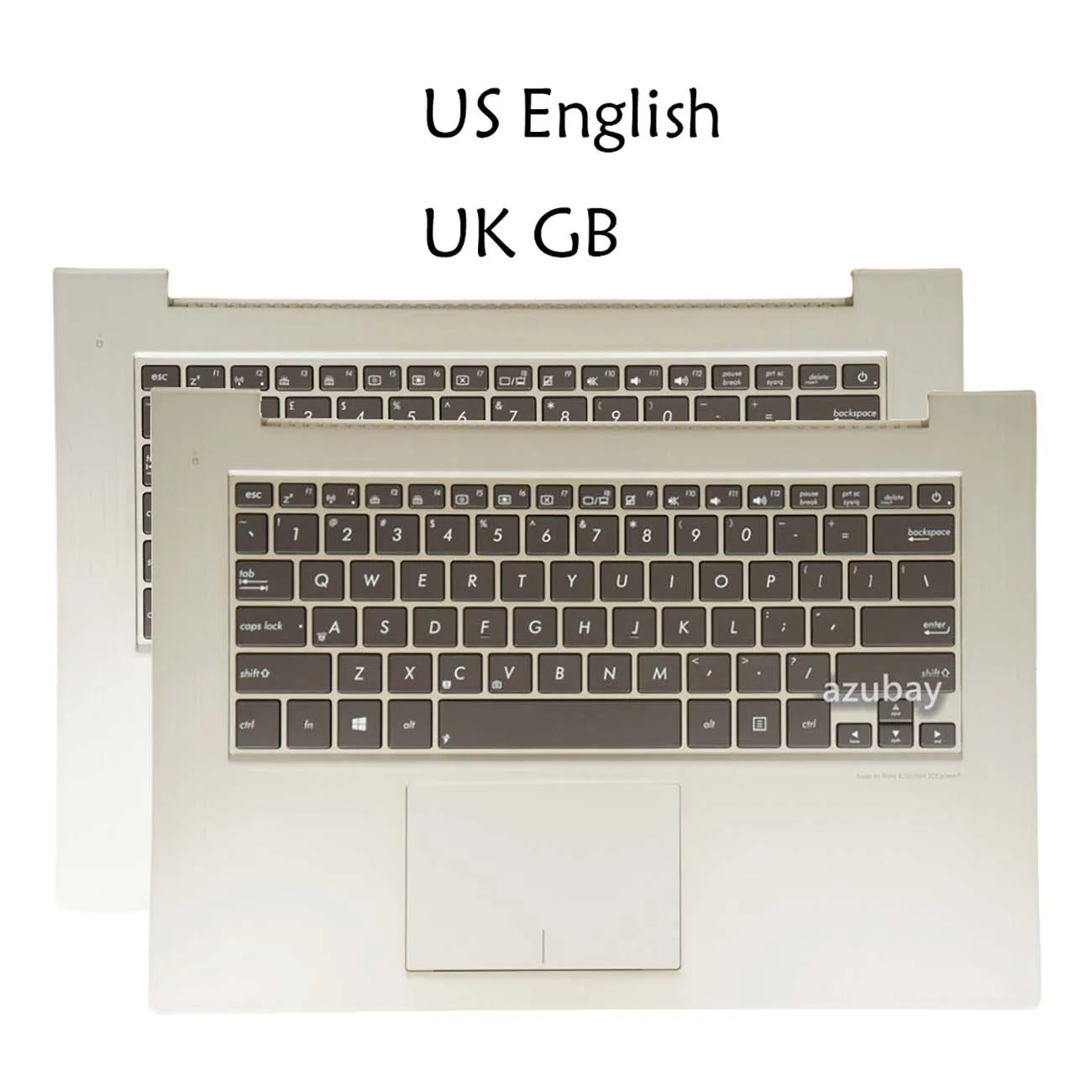 Us Uk Keyboard W/Pa… - image