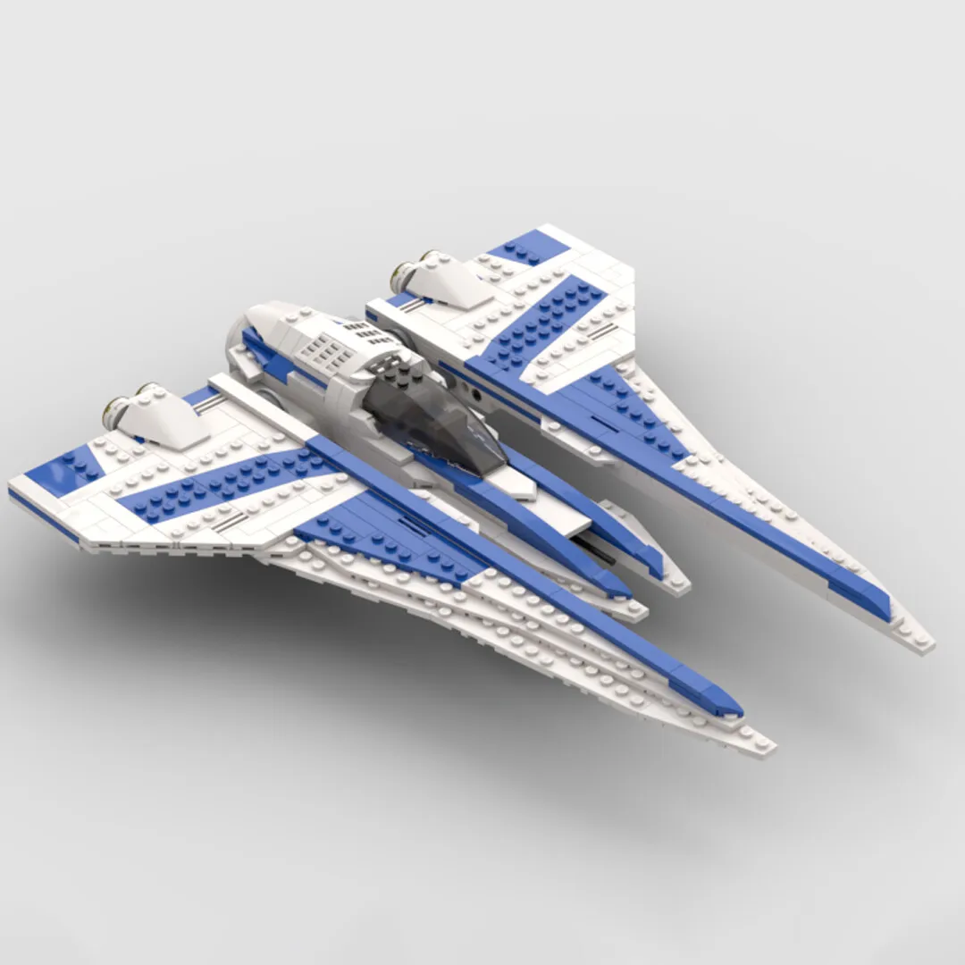 

MOC-91479 Troop Transport Fighter Model Building Toys Set 468 Parts Gift