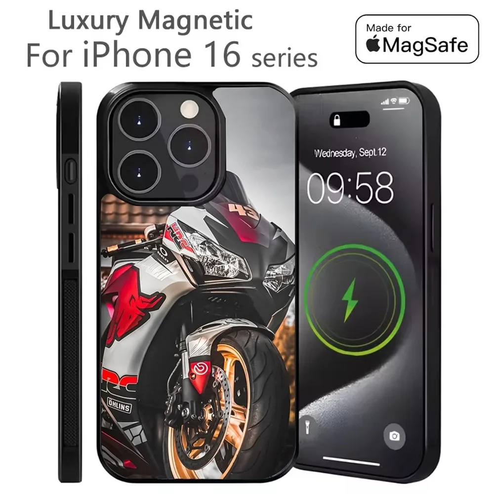 

H-HondaS Cbr 1000rr Moto Phone Case For iPhone 16,15,14,13,12,11,Plus,Pro,Max Mini Magsafe Magnetic Wireless Charging