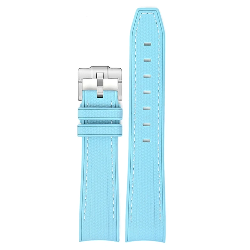 20mm duikband voor Omega X Swatch Joint MoonSwatch mannen vrouwen Arc gebogen uiteinde TPU rubberen armband voor Rolex horlogeband gereedschap