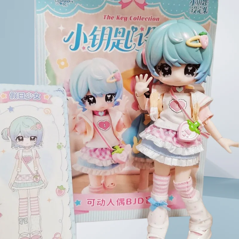 

The Key Collection - 1/12 Scale Bjd Articulated Action Figure Blind Box Collectible Figurine Desktop Ornament Gift Collectors