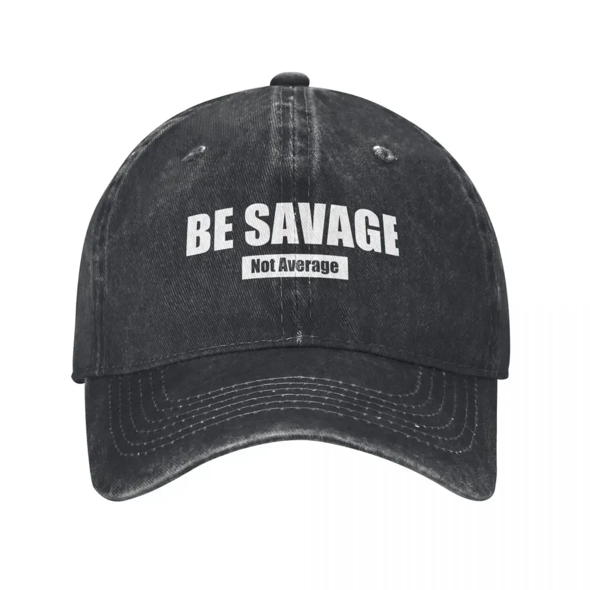 BE Not Average Inspirational Sayings Motivation Quote Funny Not Average Workout Baseball Cap Dad Hat Men Women's