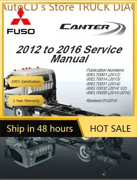 

AutoCD FUSO 2002-2016 ВСЕ модели Руководства по обслуживанию-PDF для 666